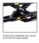 Picture of Sliding Jack 5,000 lbs J5H Amgo Hydraulics