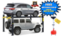 Truck Storage Lift Free Oil Drain 4 post lift