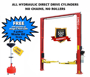 oh-12s free waste oil drain with 2 post ilft