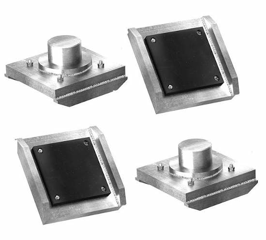 Picture of BendPak Wide Cradle Lift Pad Large Adapter 60mm Pin Set of 4 - 2 Post Lifts