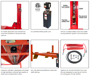 Picture of 4 Post Lift 40000lb PRO-40 Amgo Hydraulics