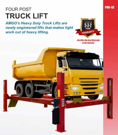 Picture of 4 Post Lift 40000lb PRO-40 Amgo Hydraulics