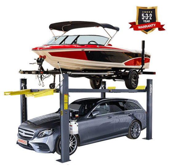 Picture of Boat Storage Parking Lift 9000lb 409-HPX 4 Post Amgo Hydraulics