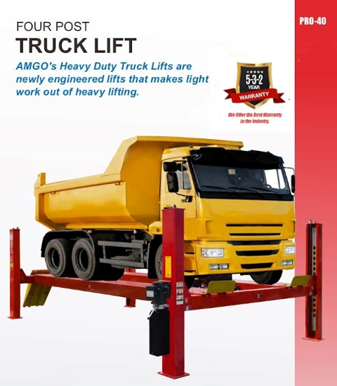 Picture of 4 Post Lift 40000lb PRO-40 Amgo Hydraulics