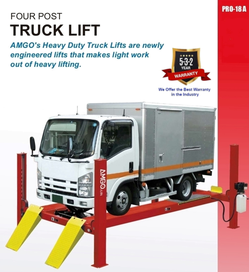 Picture of 4 Post Lift 18000lb PRO-18A Amgo Hydraulics