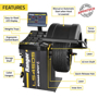 Picture of Ranger LS45DS Wheel Balancer  Sonar 3D Laser-Spot™