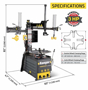 Picture of Ranger R980DP Dual Tower Assist Tire Changer, Swing Arm, 30" Cap.