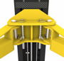 Picture of Apex AL9LC 2 Post Lift 9K lb Cap. Floorplate