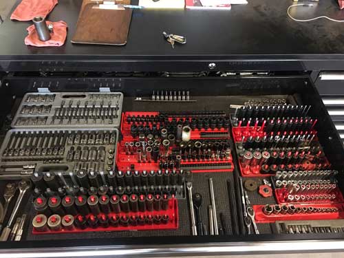 Scott's CRX 7230 Tool Box Organized Drawer