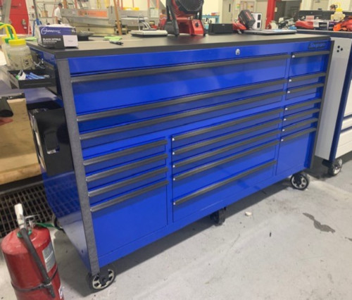 72 roller cabinet tool box pic from customer