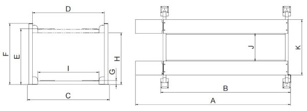 408-P 4 post storage lift specifications