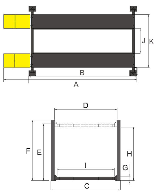 409-HP storage lift diagram