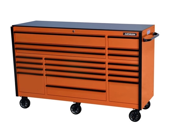 Orange tool box