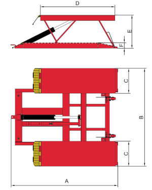 Low rise lift diagram