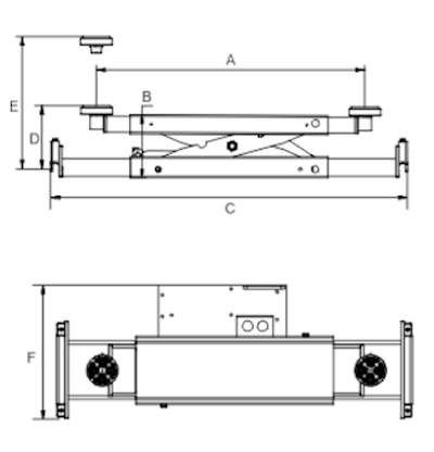 RJ-6A Rolling Pneumatic Jack
