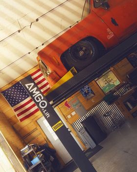 Haughey Unlimited 4 Post Car Storage Lift