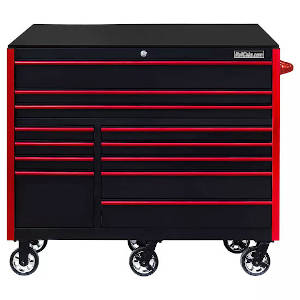 Black and Red 55 in tool box