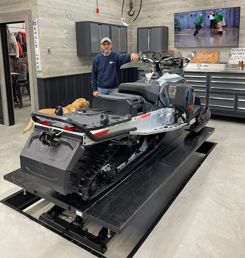Sled Snowmobile 2000E Elevator Lift Table Cory