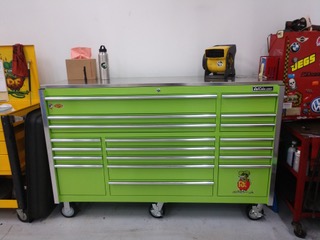 72" Tool Box on Wheels