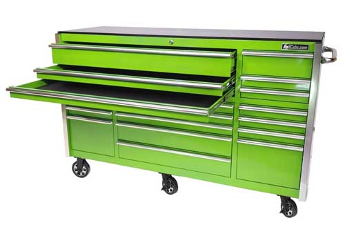 Green rolling tool box