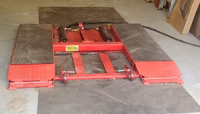 Low Rise Car Lift Amgo Hydraulics LR06