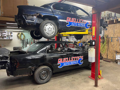 2 Post Lift Ouellette Auto Repair