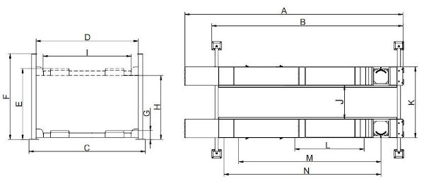 PRO 18A Specs 4 post lift 