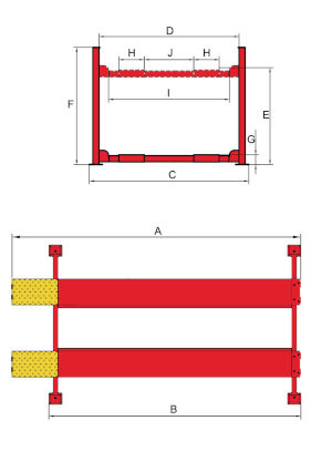 PRO 14 diagram 4 post lift