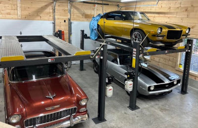408-P 4 Post Amgo Lift Car Storage Classic Cars Joe L