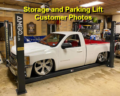 Storage Parking Lift Customer Photos