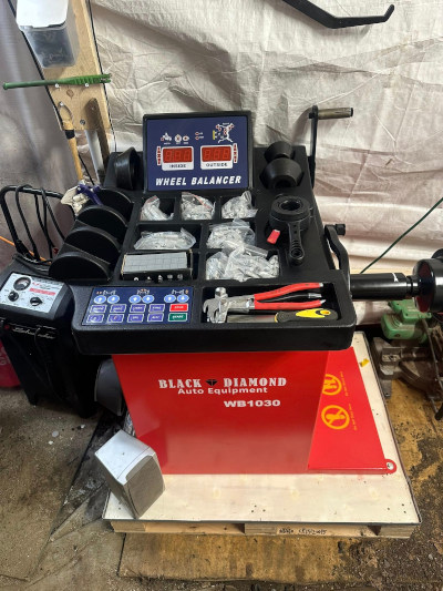 Thornton Enterprises Small Engine Repair Black Diamond Wheel Balancer Maine